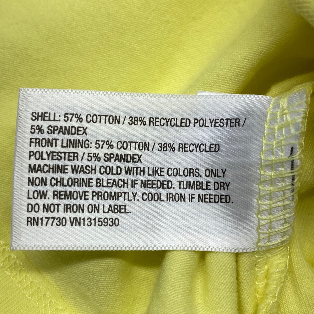 Wild Fable Women Tank Top Square Neck Cropped‎ Neon Yellow Size L - Picture 9 of 9